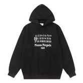 Maison Margiela Paris Hoodie Black